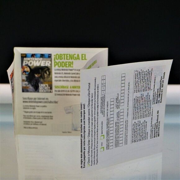 Nintendo Power Mario Kart DS Nintendo DS INSERT ONLY 2005 - Picture 4 of 4